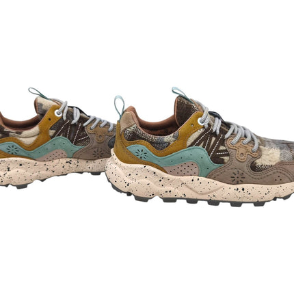 Scarpe Yamano 3 Woolen Donna Taupe/Milk/Mustard