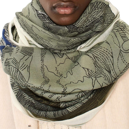 Sciarpa Montana Kaki