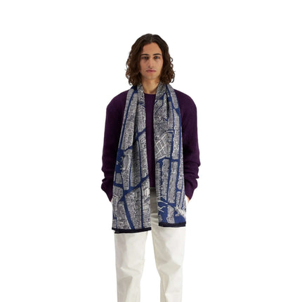 Sciarpa Turgot Blu Scuro