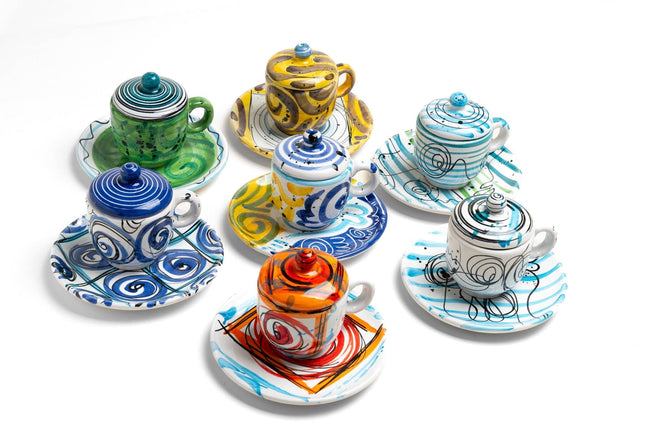 Set Tazzine Caffè Amalfi