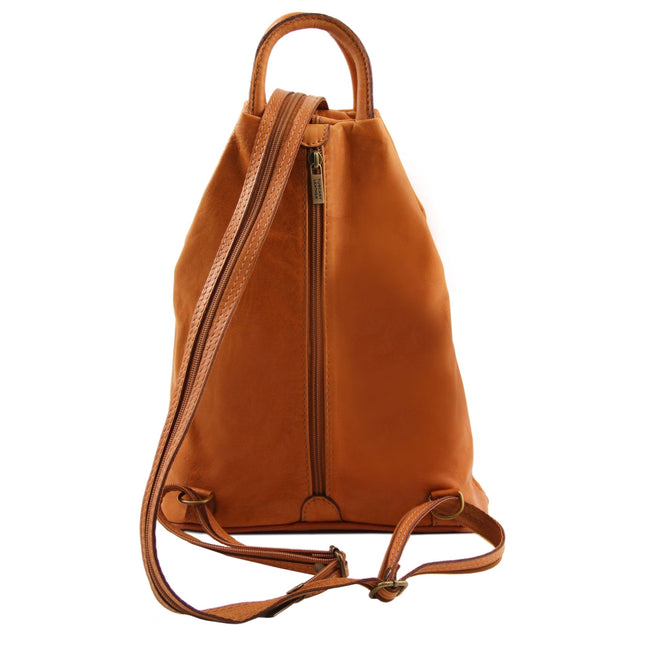 Shanghai - Italian leather backpack - full - grain leather | TL140963