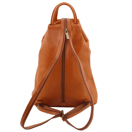 Shanghai - Italian leather backpack - full - grain leather | TL140963
