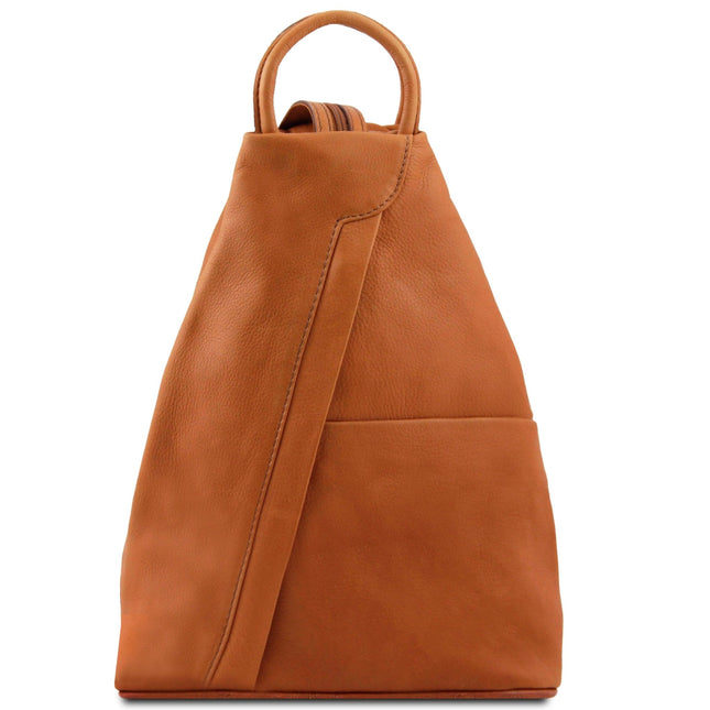 Shanghai - Italian leather backpack - full - grain leather | TL140963