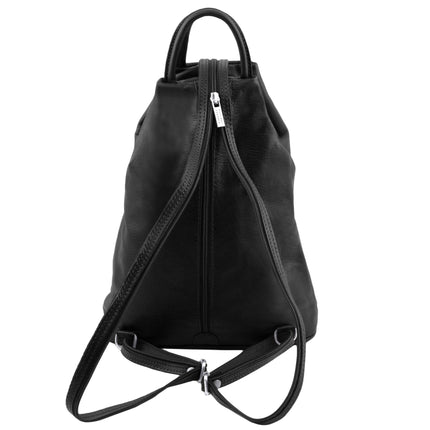 Shanghai - Italian leather backpack - full - grain leather | TL140963