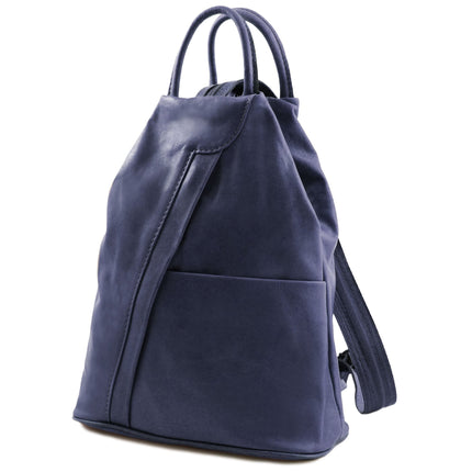 Shanghai - Italian leather backpack - full - grain leather | TL140963