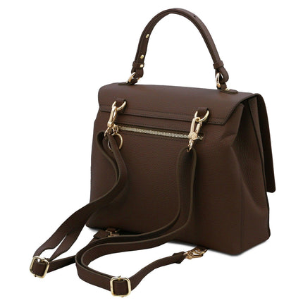 Silene - Leather 3 - in - 1 convertible backpack / shoulder bag / handbag | TL142152
