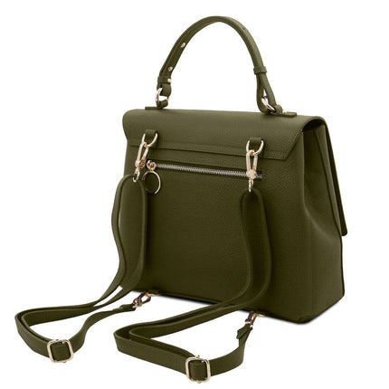 Silene - Leather 3 - in - 1 convertible backpack / shoulder bag / handbag | TL142152