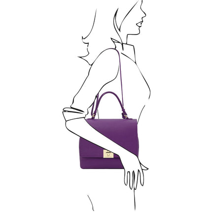 Silene - Leather 3 - in - 1 convertible backpack / shoulder bag / handbag | TL142152