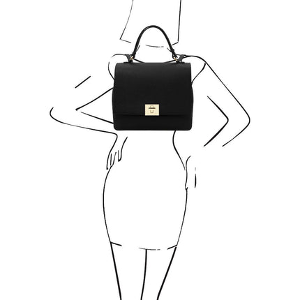 Silene - Leather 3 - in - 1 convertible backpack / shoulder bag / handbag | TL142152