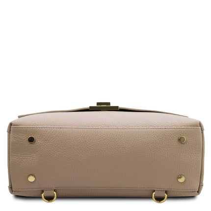 Silene - Leather 3 - in - 1 convertible backpack / shoulder bag / handbag | TL142152