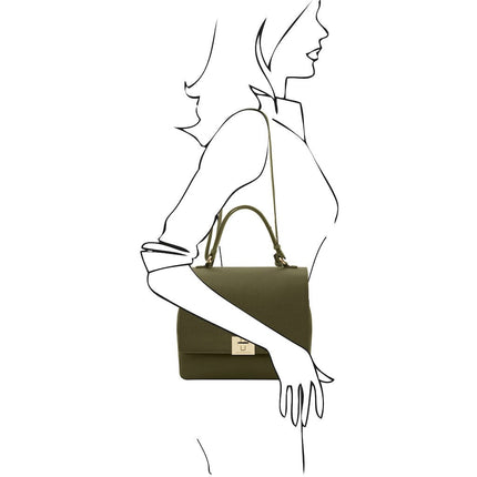 Silene - Leather 3 - in - 1 convertible backpack / shoulder bag / handbag | TL142152