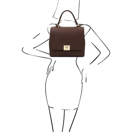 Silene - Leather 3 - in - 1 convertible backpack / shoulder bag / handbag | TL142152