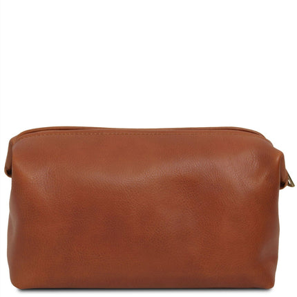 Smarty - Matte leather toiletry bag - Large size | TL141219