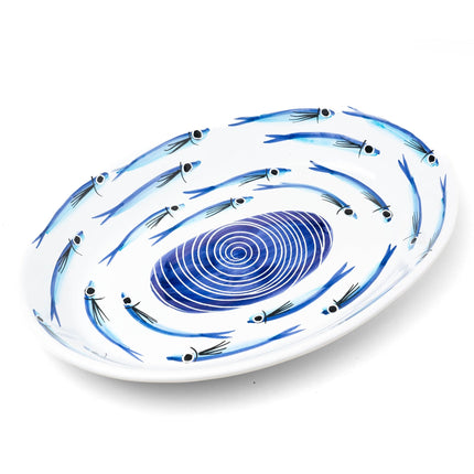 Sperlonga Alici - Piatto Ovale Fondo