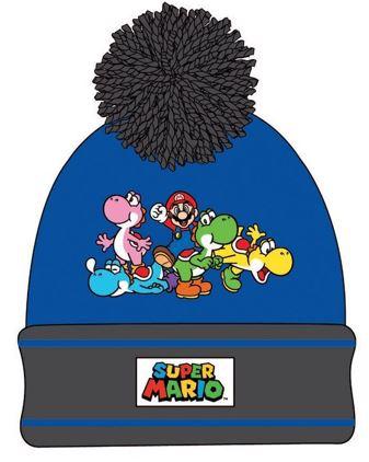 SUPER MARIO BERRETTO 4 - 5 ANNI BLU