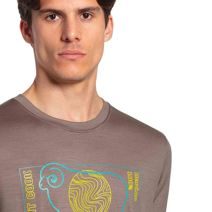 T-shirt Aran Uomo Cool Sand