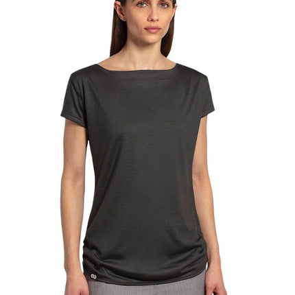 T-shirt Ava Merino 140 Donna Dark Green