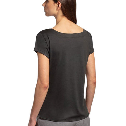 T-shirt Ava Merino 140 Donna Dark Green