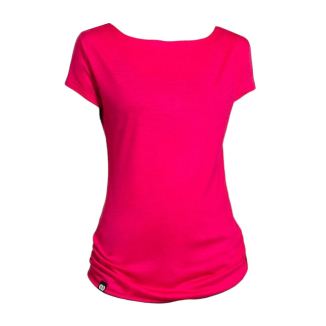 T-shirt Ava Merino 140 Donna Pink Ray