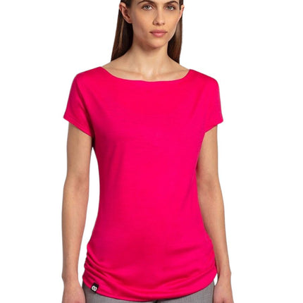 T-shirt Ava Merino 140 Donna Pink Ray