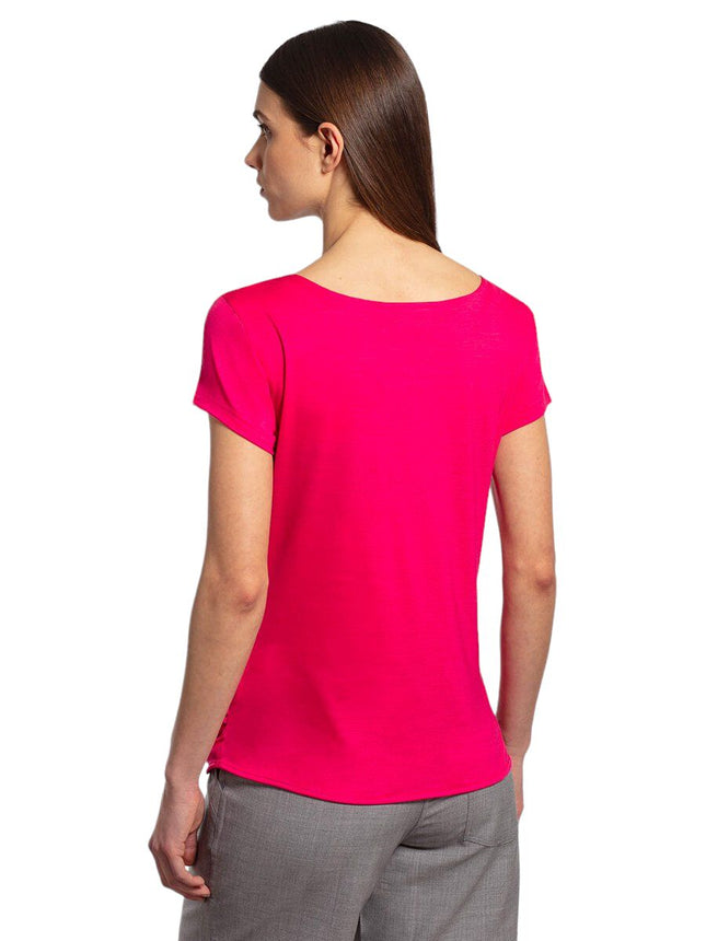 T-shirt Ava Merino 140 Donna Pink Ray