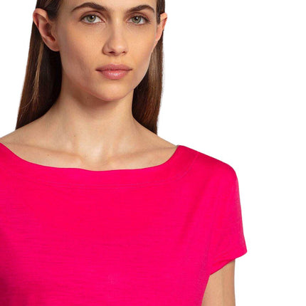 T-shirt Ava Merino 140 Donna Pink Ray