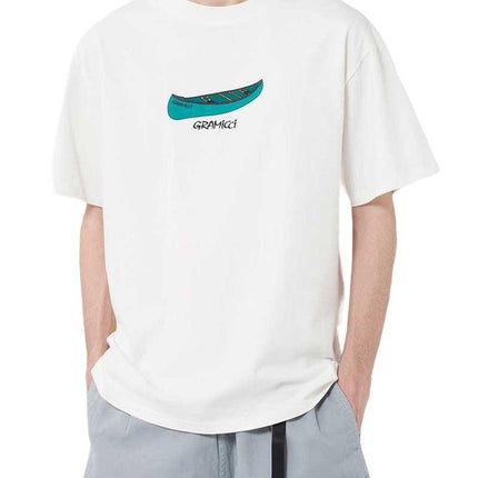 T-shirt Canoe Uomo White