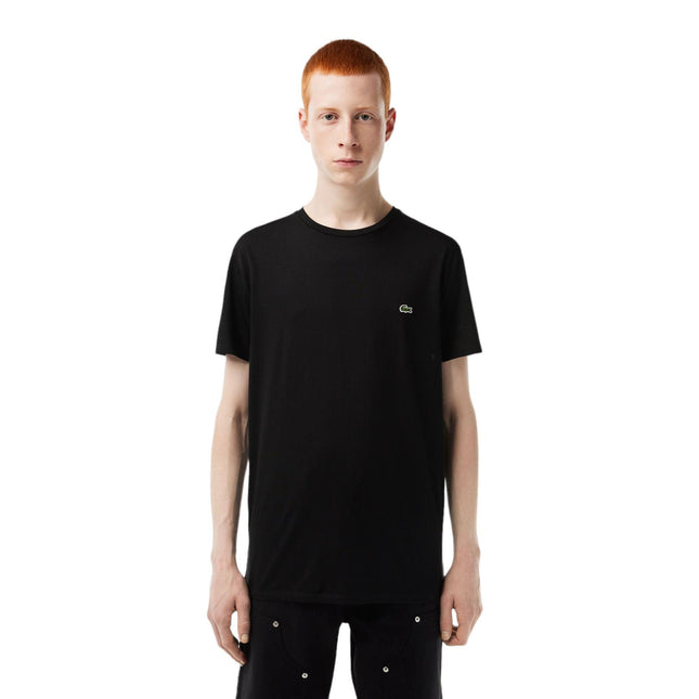T-shirt Classic In Pima Uomo Black