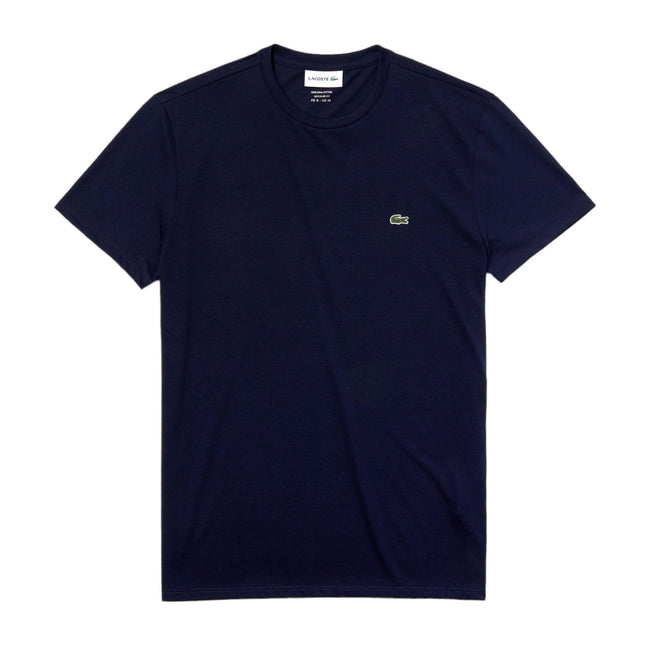T-shirt Classic In Pima Uomo Blue Navy