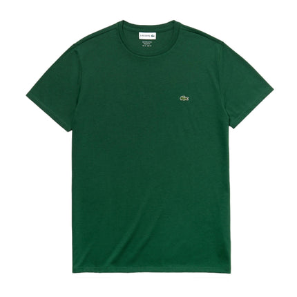 T-shirt Classic In Pima Uomo Verde Smeraldo