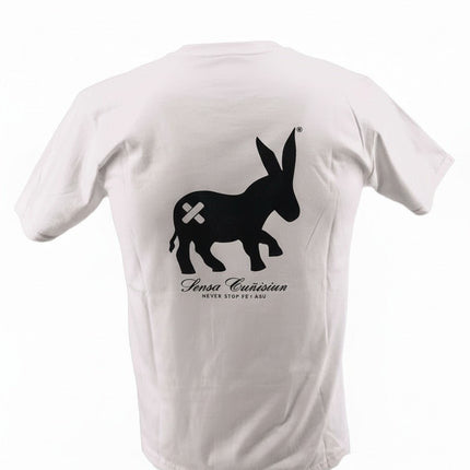 T-shirt Classic Logo Uomo Bianco/Nero