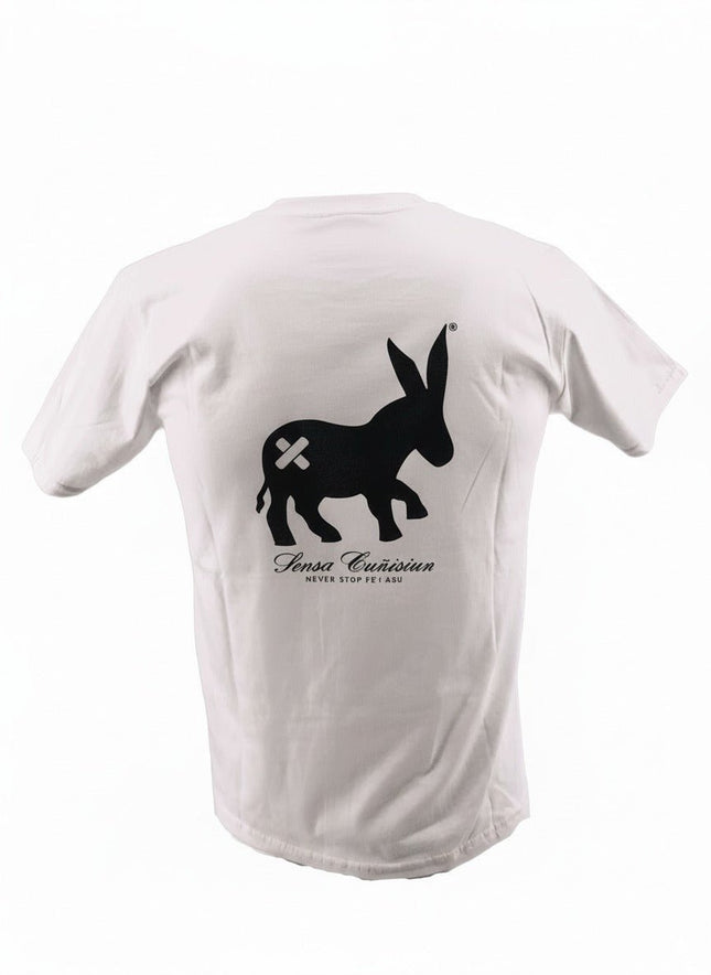T-shirt Classic Logo Uomo Bianco/Nero