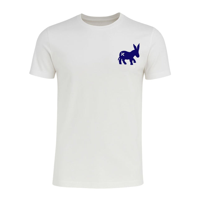 T-shirt Classic Logo Uomo White/Navy