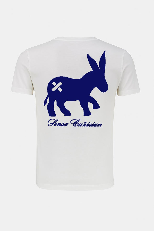 T-shirt Classic Logo Uomo White/Navy