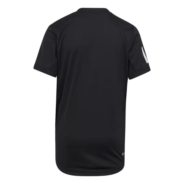 T-shirt Club 3 Stripes Bambino Black