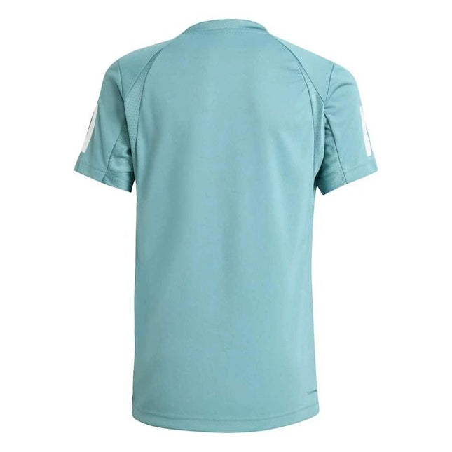 T-shirt Club Tennis 3 - Stripe Bambino Powder Tea