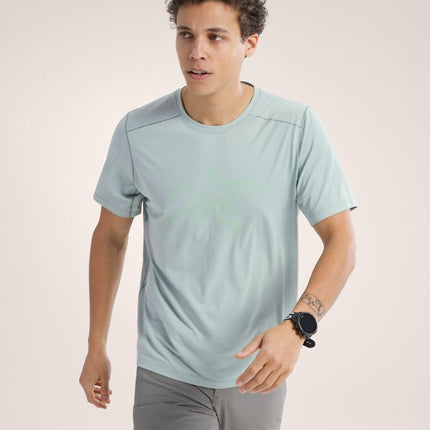 T-shirt Cormac Logo Uomo Sone Green Heather