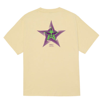 T-shirt Cosmic Noise Uomo Pale Yellow