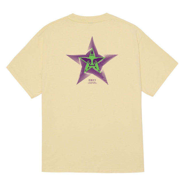 T-shirt Cosmic Noise Uomo Pale Yellow