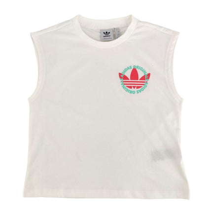T-shirt Crop Donna White
