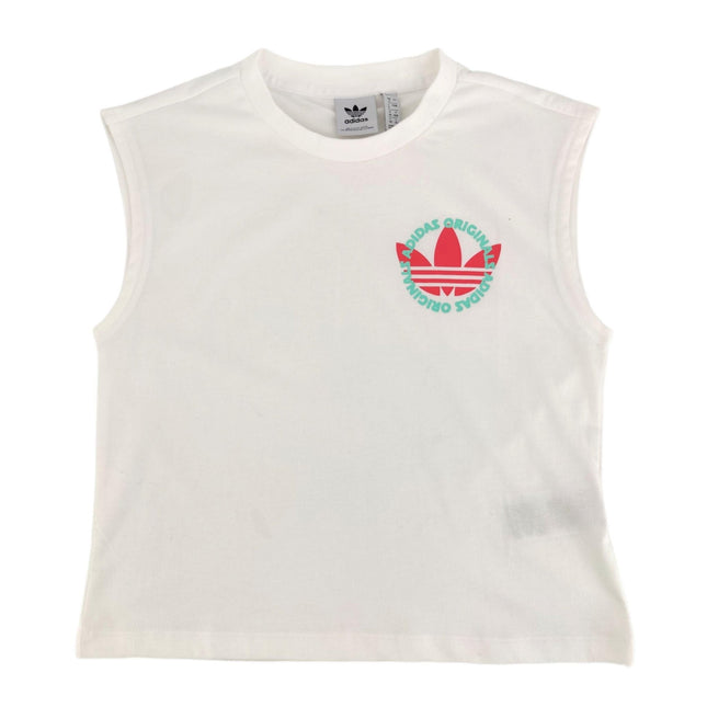 T-shirt Crop Donna White