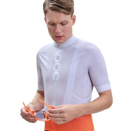 T-shirt Essential Road Logo Uomo Granite Grey/Zink Orange