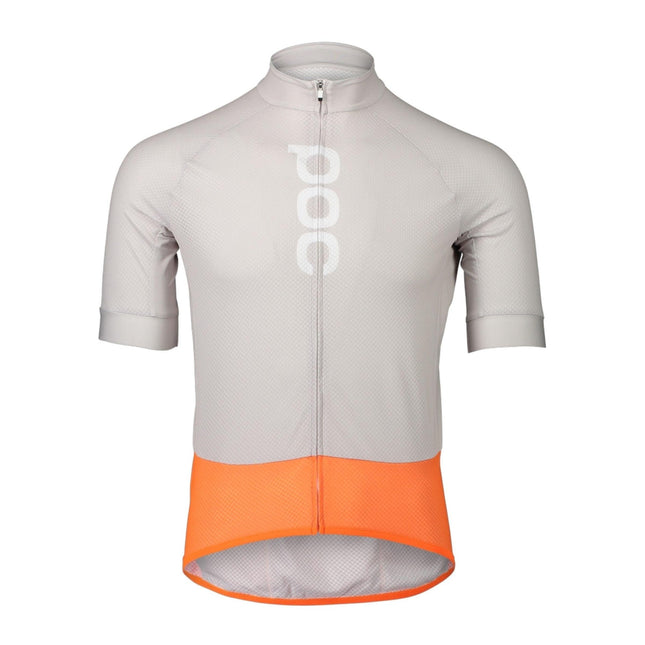 T-shirt Essential Road Logo Uomo Granite Grey/Zink Orange