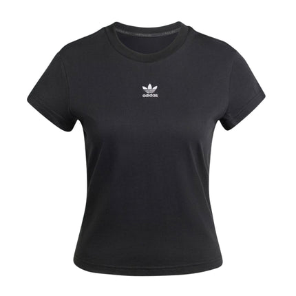 T-shirt Essential Slim Donna Black