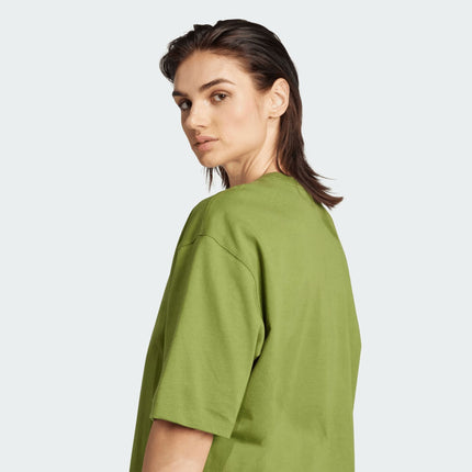 T-shirt Essentials Boyfriend Donna Tech Olive