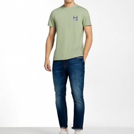 T-shirt Eyes Icon II Uomo Cucumber