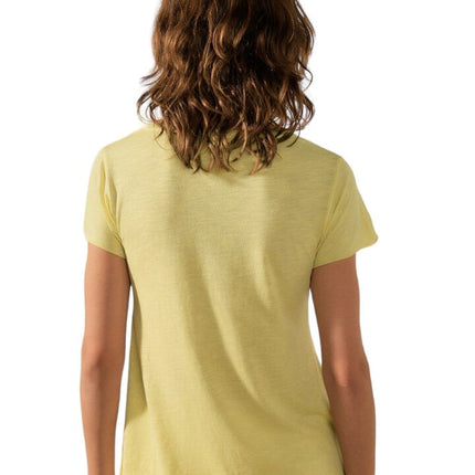 T-shirt Jacksonville V Donna Vintage Pistachio