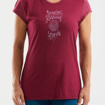 T-shirt Kiss 2.4 Donna Magenta