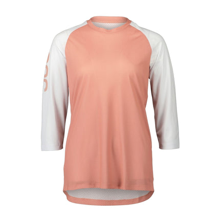 T-shirt MTB Pure 3/4 Donna Rock Salt/Hydrogen White