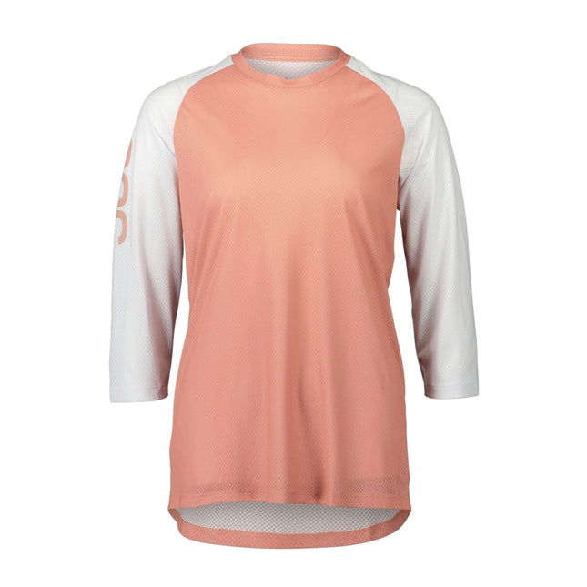 T-shirt MTB Pure 3/4 Donna Rock Salt/Hydrogen White